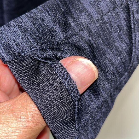 Blue camouflage Women's University Michigan Wolverines hooded hoodie sweatshirt - Picture 4 of 5